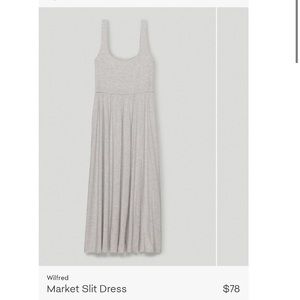 Wilfred Market Slit Dress